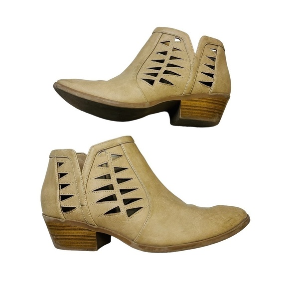 George Short Tan Neutral Ankle Boot Bootie SZ 9 - Picture 2 of 8